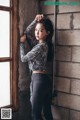 Beautiful Yoon Ae Ji poses glamor in gym fashion photos (56 photos)