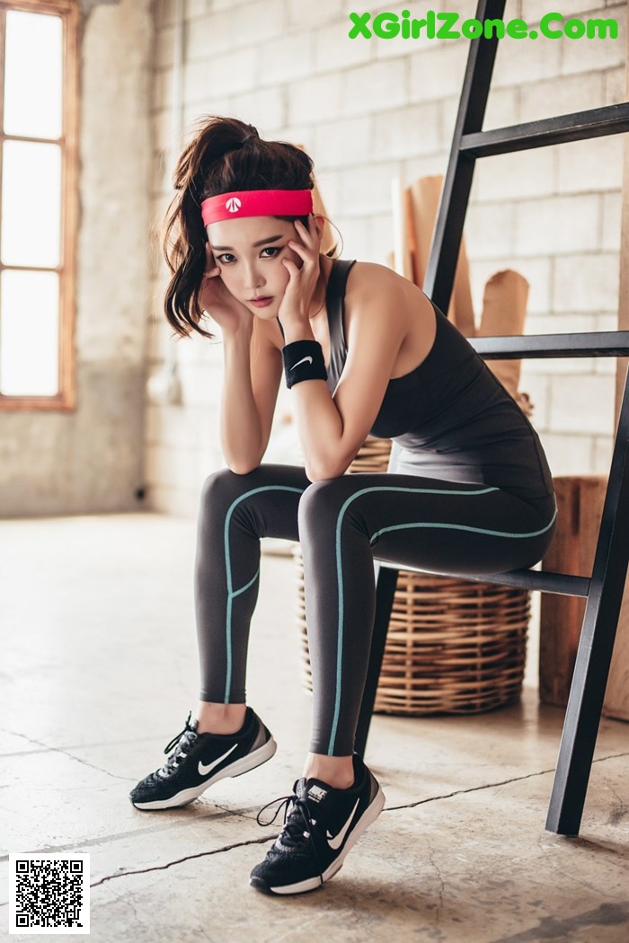 View - Beautiful Yoon Ae Ji poses glamor in gym fashion photos (56 photos) - ArtXGirl.com